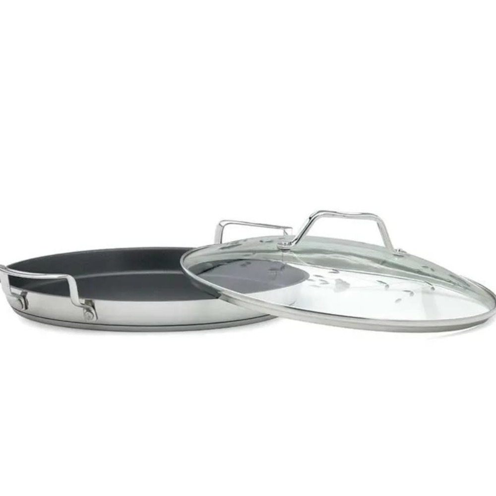Princess House Culinario Series Healthy 13" Round Griddle (6977) New In Box - Picture 3 of 3